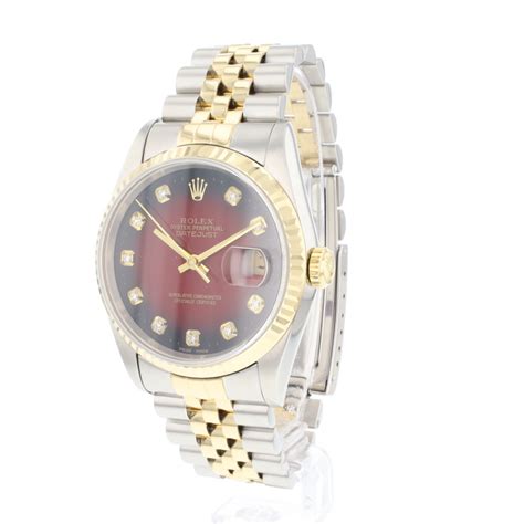 Rolex Datejust 36 Red Vignette 10